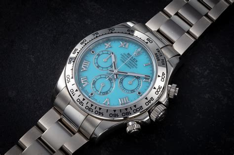 rolex daytona factory turquoise dial|rolex chronograph.